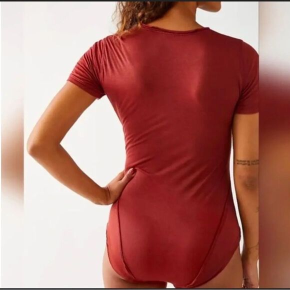 Sz S NWOT $68 MSRP Free People Intimately Have To Have It sheer bodysuit - Picture 3 of 15
